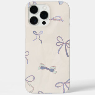 Étui de téléphone à ruban rose – Design de nœud él