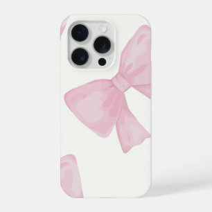 Étui de téléphone à ruban rose – Joli étui esthéti