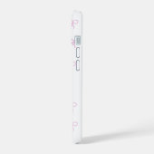 Étui de téléphone à rubans roses (Côté gauche)