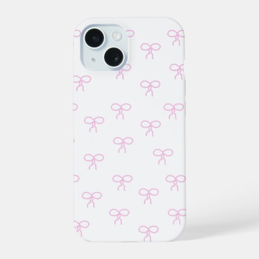 Étui de téléphone à rubans roses (Verso)