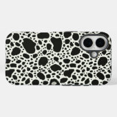 Étui de téléphone à taches chic de dalmatien (Verso (horizontal))