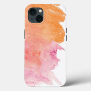 Étui de téléphone à taches de peinture aquarelle r