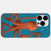 Étui de téléphone à tentacules de pieuvre (Verso (horizontal))
