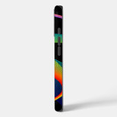 Étui de téléphone à tourbillon de couleurs (Verso / Gauche)