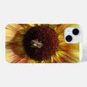 Étui de téléphone Abeille sur Tournesol (Verso (horizontal))