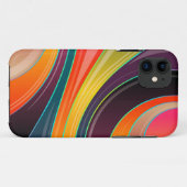 étui de téléphone abstrait tourbillon de cercle co (Dos (Horizontal))