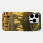 Étui de téléphone Alien Yellow Planet (Verso (horizontal))