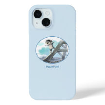 Étui de téléphone amusant pour Paris – Chat glissa