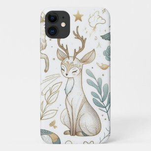 Étui de téléphone animaux mignons Fille
