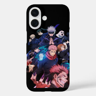 Étui de téléphone Anime avec personnages emblémati