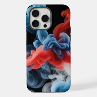 Étui de téléphone - Art Bold Red Blue Smoke
