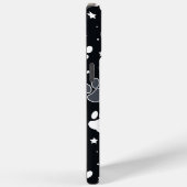 Étui de téléphone avec empreinte de patte de chien (Verso / Droite)