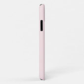 Étui de téléphone avec illustration de chat rose (Dos/Droite)