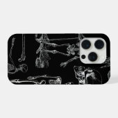 Étui de téléphone avec illustration de squelette v (Verso Horizontal)