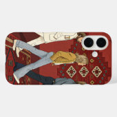 Étui de téléphone avec illustration de style de ma (Verso (horizontal))