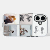 Étui de téléphone avec nom personnalisé et collage (Verso (horizontal))