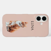 Étui de téléphone avec photo de compagnie personna (Verso (horizontal))