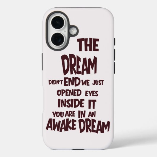 Étui de téléphone Awake Dream (Verso)
