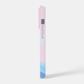 Étui de téléphone B initial minimal – Esthétique m (Côté gauche)