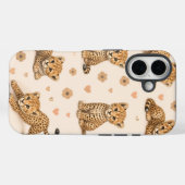 Étui de téléphone bébé guépard mignon (Verso (horizontal))