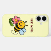 Étui de téléphone Bee Kind Cute Bee (Verso (horizontal))