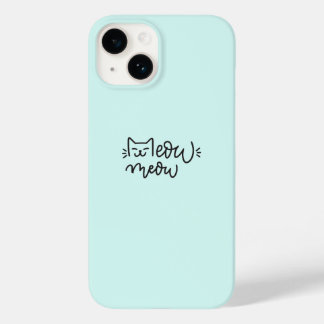 Étui de téléphone Blue Meow
