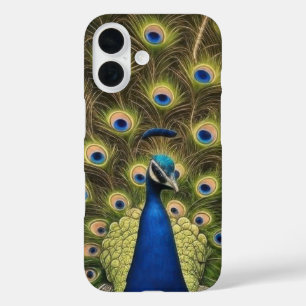Étui de téléphone Blue Peacock