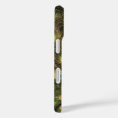 Étui de téléphone Blue Peacock (Verso / Droite)