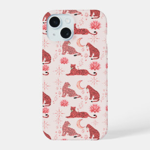 Étui de téléphone Boho Aloe Moon Léopards