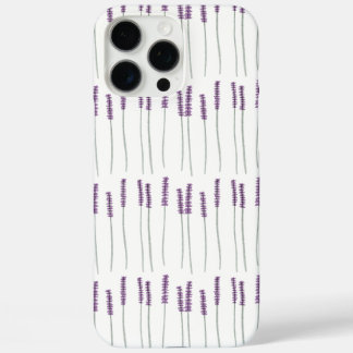 Étui de téléphone botanique minimal lavande