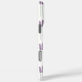 Étui de téléphone botanique minimal lavande (Verso / Droite)