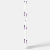 Étui de téléphone botanique minimal lavande (Verso / Gauche)