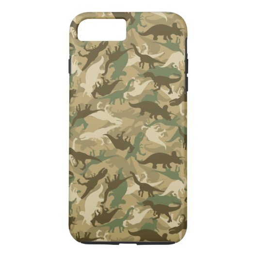 Étui de téléphone Camo Dinosaure (Dos)