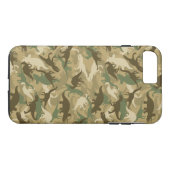 Étui de téléphone Camo Dinosaure (Dos (Horizontal))