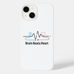 Étui de téléphone Cerveau sur Cœur