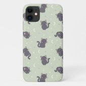 Étui de téléphone Chat Gris Mignon Sage (Dos)
