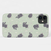 Étui de téléphone Chat Gris Mignon Sage (Dos (Horizontal))