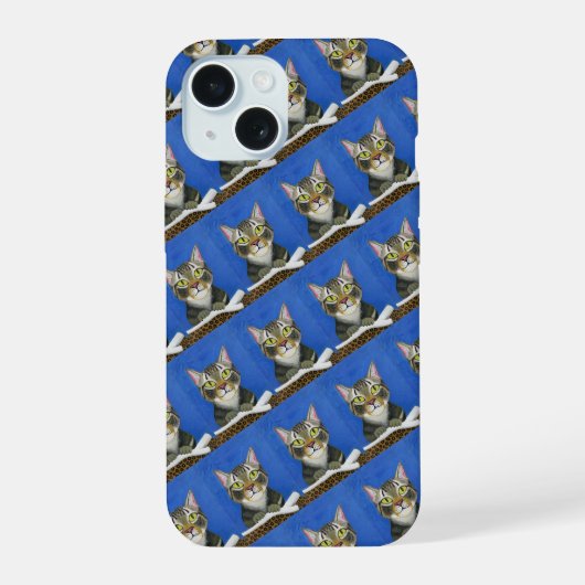 Étui de téléphone Chat Tigre (Verso)