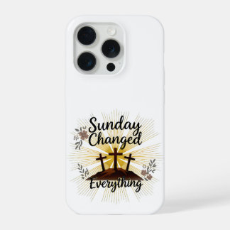Étui de téléphone chrétien Changement du dimanche