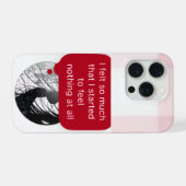Étui de téléphone citation (Verso Horizontal)