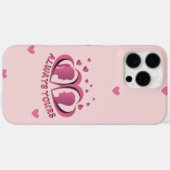 Étui de téléphone Cœurs de couple romantique Toujo (Verso (horizontal))