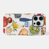 Étui de téléphone Collage de Nourriture Gourmet (Verso Horizontal)
