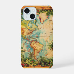 Étui de téléphone - Collection Atlas Vintage