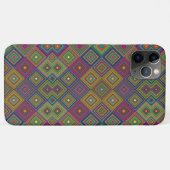Étui de téléphone coloré avec géométrique complexe (Dos (Horizontal))