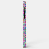 Étui de téléphone coloré avec motifs complexes (Dos/Gauche)
