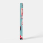 Étui de téléphone Coquette Jusy pour iPhone, Rose (Côté droit)