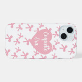 Étui de téléphone Coquette Pink Bow Dreams (Verso Horizontal)