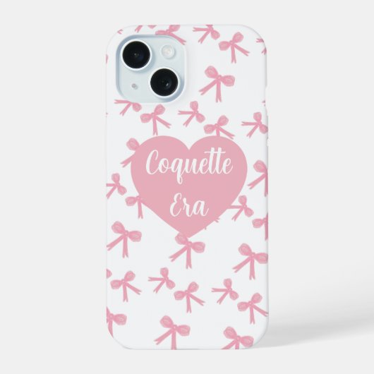 Étui de téléphone Coquette Pink Bow Dreams (Verso)