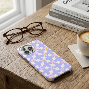 Étui de téléphone Cottagecore Fleur de Lavande Vin