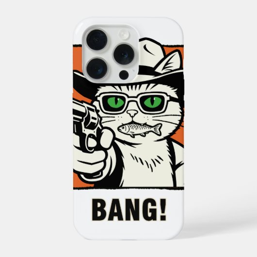 Étui de téléphone Cowboy Cat (Verso)